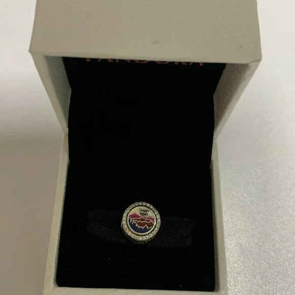 Pandora Smoky mountains Pigeon Forge TN Charm Bead Pendant - Picture 3 of 4
